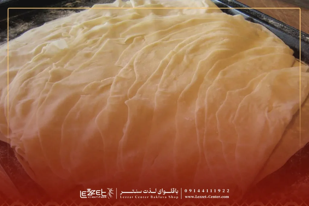 بهترین خمیر باقلوا