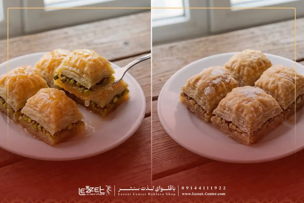 تشخیص باقلوای تازه از کهنه